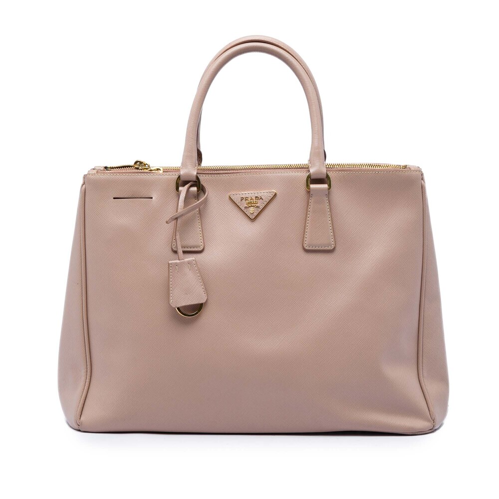 Pre-Loved Prada Medium Saffiano Lux Galleria Double Zip Tote
